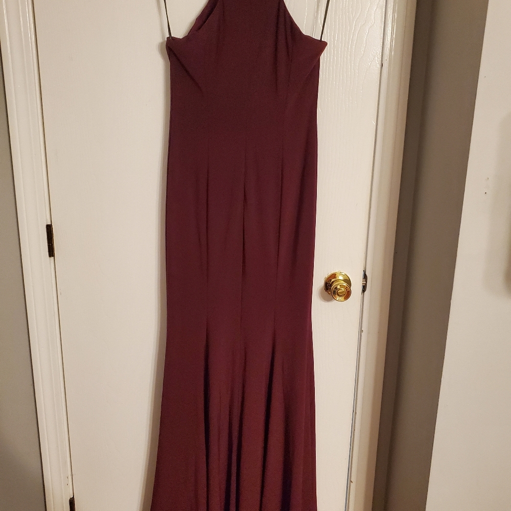 WORN ONCE XSCAPE Racerback Dress Size 8